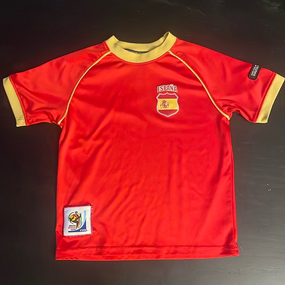 Espana jersey 2010 World Cup South Africa jersey size 4